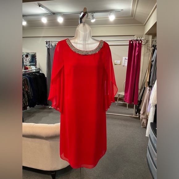 Celavie dress size medium and large, red. - Picture 1 of 3